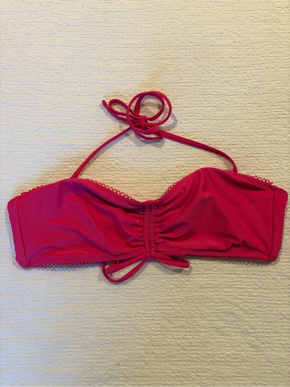 Bright Pink Bikini Top Size XL